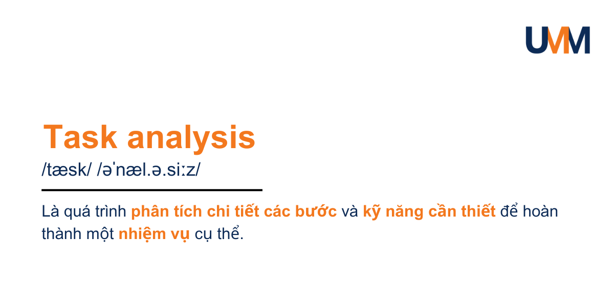 Task analysis là gì?