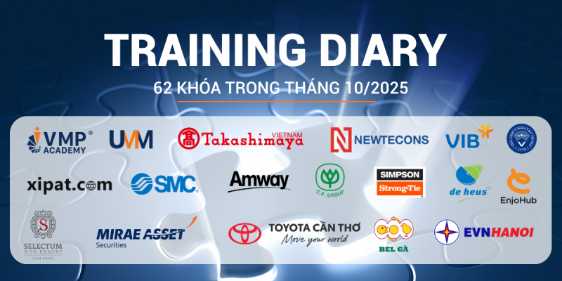 Khóa học quản lý lãnh đạo: 62 chương trình nổi bật trong tháng 10/2025